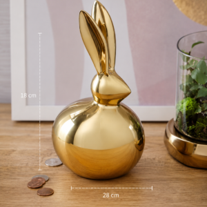 Conejo dorado - Decoracion