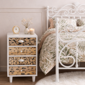 CHARLOTTE VELADOR 100% MADERA DISEÑO PRINT - Muebles Dormitorio