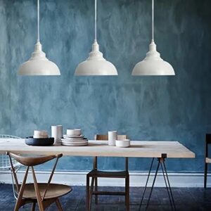 Lámpara industrial Retro Vintage Blanca - Decoracion